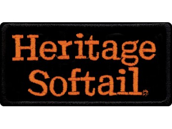 Emblem, Heritage Softail, SM, 4 W x