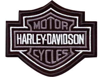 Harley-Davidson® Aufnäher "Bar & Shield" Silver