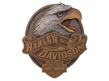 Harley-Davidson® Carved Eagle Pub-Schild
