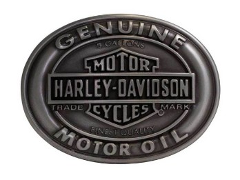 Man Buckle Genuine Motor Oil