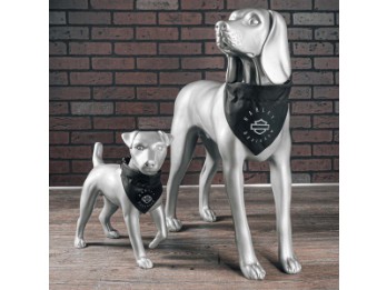 Harley-Davidson® Open B&S Haustier-Bandana – Schwarz