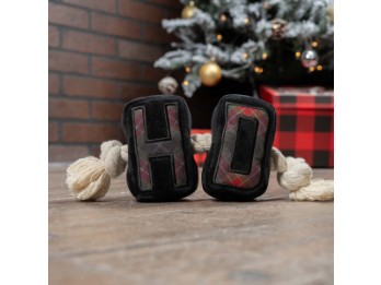 Harley-Davidson® Spielzeug für Haustiere mit festlichem Karomuster