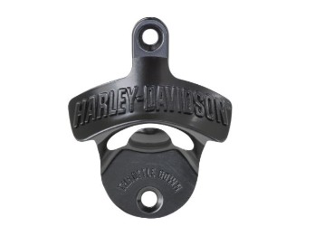 Harley Davidson © Flaschenöffner für Damen und Herren, schwarz