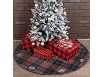 Harley-Davidson® Festliche karierte Baumdecke