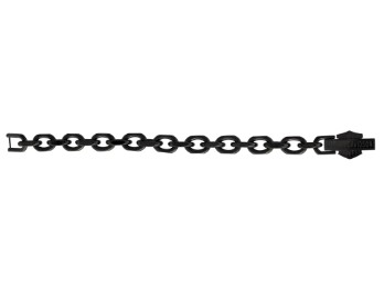 BLACK VINTAGE B&S LINK BRACELET