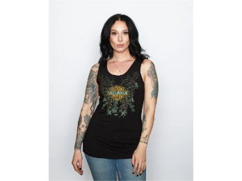 Harley-Davidson® Motor Monolithic Strass Tank Top für Damen