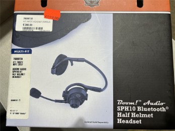 Harley-Davidson® Boom Audio Sph10 Bluetooth Half Helmet Headset