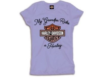 Harley-Davidson® T-Shirt mit Glitzerdruck