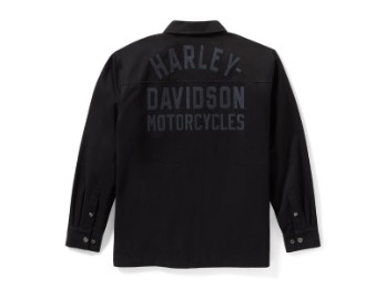 Harley-Davidson® Racer Font Solid Hemdjacke