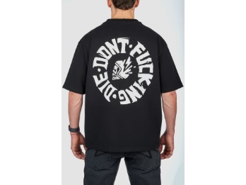 PANDO MOTO® LUKE DON’T DIE BLACK – Oversize T-Shirt