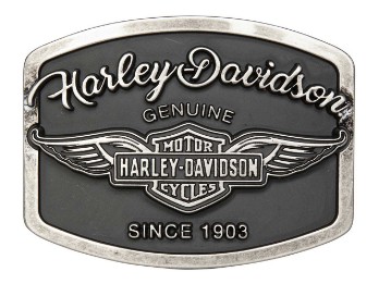 Harley-Davidson® B&S Genuine Wings Gürtelschnalle