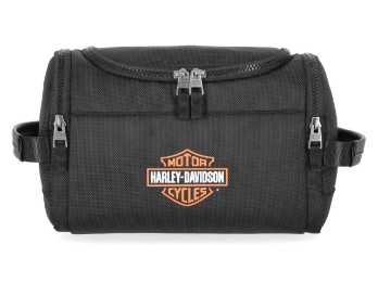 Harley-Davidson® Reiseset mit Reißverschluss oben und Bar & Shield Logo