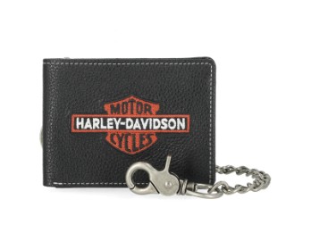 Harley-Davidson® Herren Geldbörse B&S Stickerei