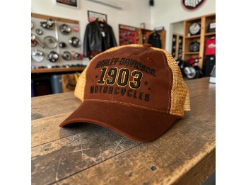 Harley-Davidson® Dealer Trucker-Cap Greased