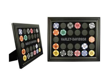 Harley-Davidson® Pokerchip-Sammlerrahmen