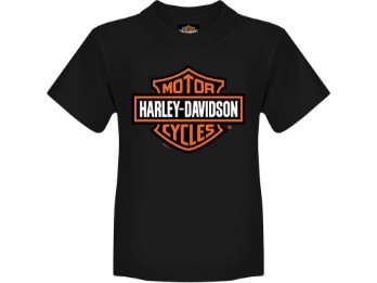 Harley-Davidson® T-Shirt "Bar & Shield Tddlr" für Kids (neuer Backprint)
