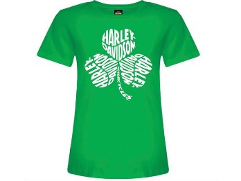 Harley-Davidson® Dealer T-Shirt "H-D Shamrock" für Damen