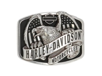 Harley-Davidson® "Eagle Wing Over America"-Gürtelschnalle
