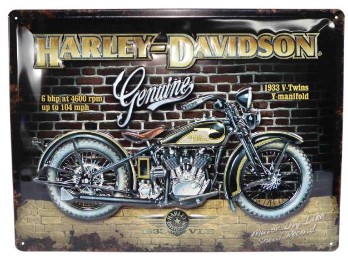 Harley-Davidson® Blechschild 30 x 40 cm div. Varianten
