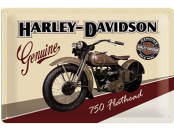 Harley-Davidson® Blechschild 20x 30 cm div. Varianten
