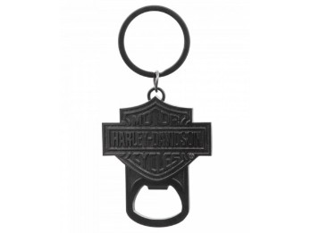 Harley® Davidson Bar & Shield Black Nickel Flaschenöffner