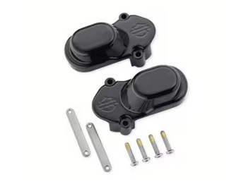 Harley Davidson® Hintere Achsabdeckungen mit Bar & Shield® Logo