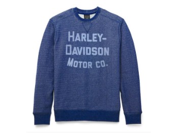 SWEATSHIRT-KNIT,BLUE
