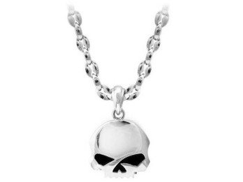 Steel Skull Necklace