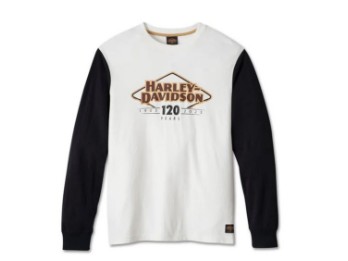 Harley-Davidson® 120th Anniversary Colorblock Longsleeve für Herren