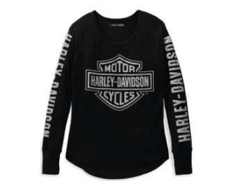 Harley-Davidson® Damen Langarmshirt "Authentic B&S"