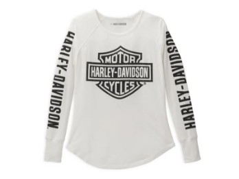 Harley-Davidson® Damen Langarmshirt Authentic B&S