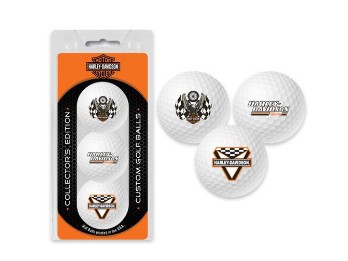 H-D Collectors Edition Golf Ball 3 P piece pack