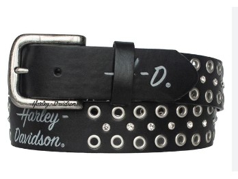 SPR21-Grommet Leather Belt
