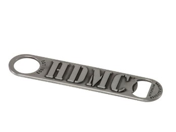 Custom-tooled metal bottel opener