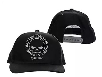 Harley-Davidson® Baseball Cap "Skull Flat Brim" für Kinder