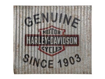 Harley-Davidson® Wellblechschild " H-D Genuine Since 1903" 