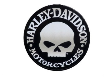 Harley-Davidson® Metallschild "Skull"