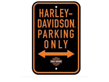 Harley-Davidson® Blechschild "H-D Parking Only"