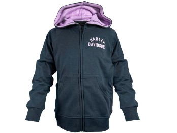 Harley-Davidson® Zip Hoodie für Mädchen