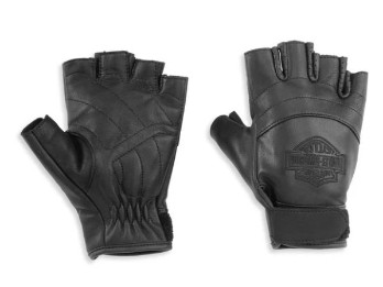 Harley-Davidson® fingerloser Lederhandschuh Bar & Shield für Damen
