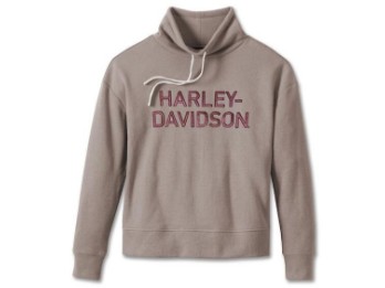 Harley-Davidson® Sweatshirt mit Stehkragen für Damen