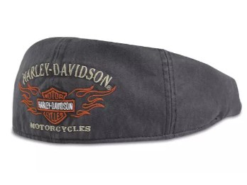 Harley-Davidson© Mütze Ivy Cap "Flame" für Herren, grau