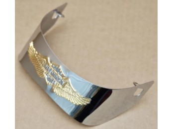 Harley-Davidson® Rücklichtschirm chrom gold Eagle Wing Taillight Visor FXST FXWG