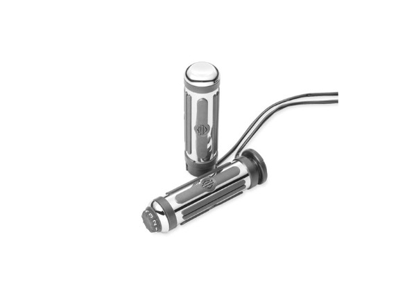 56196-08A, KIT, GRIP, HEATED, SM CHRM RUB
