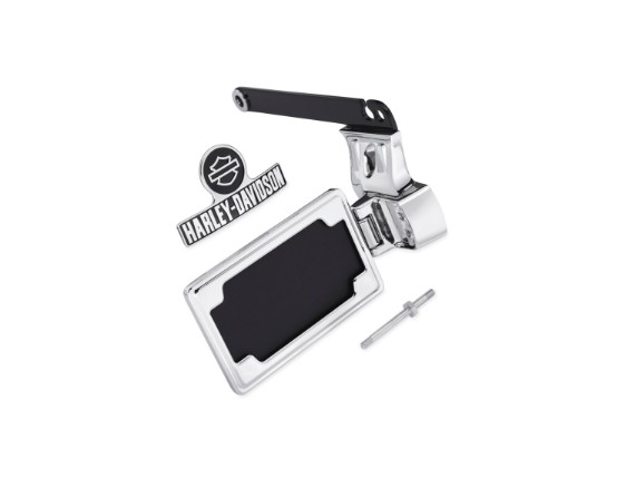 60938-10, KIT-LIC'SE PLT,SIDEMNT,CHRM,DY