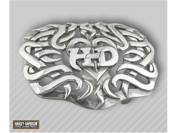 HDZ0009, Ladies Tribal Heart Belt Buckle