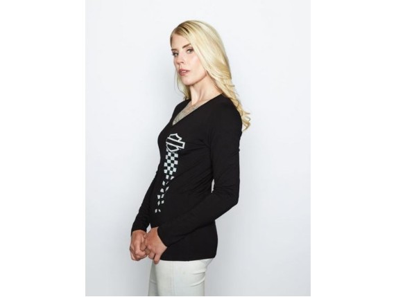 ht4949blk-xs-damen-longsleeve-check-flag-62022