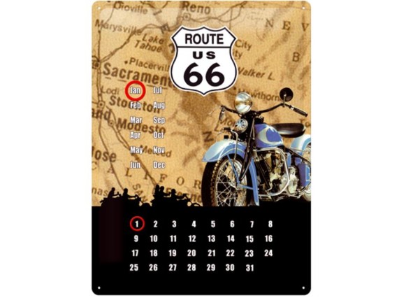 S9-20360 route 66 kalender 30x40