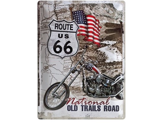 S9-23136 route 66 old trails road+magnet