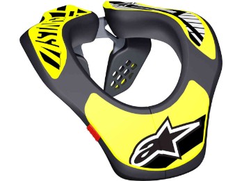 Alpinestars Kinder Nackenschutz Neck Support-Black Yell Motocross